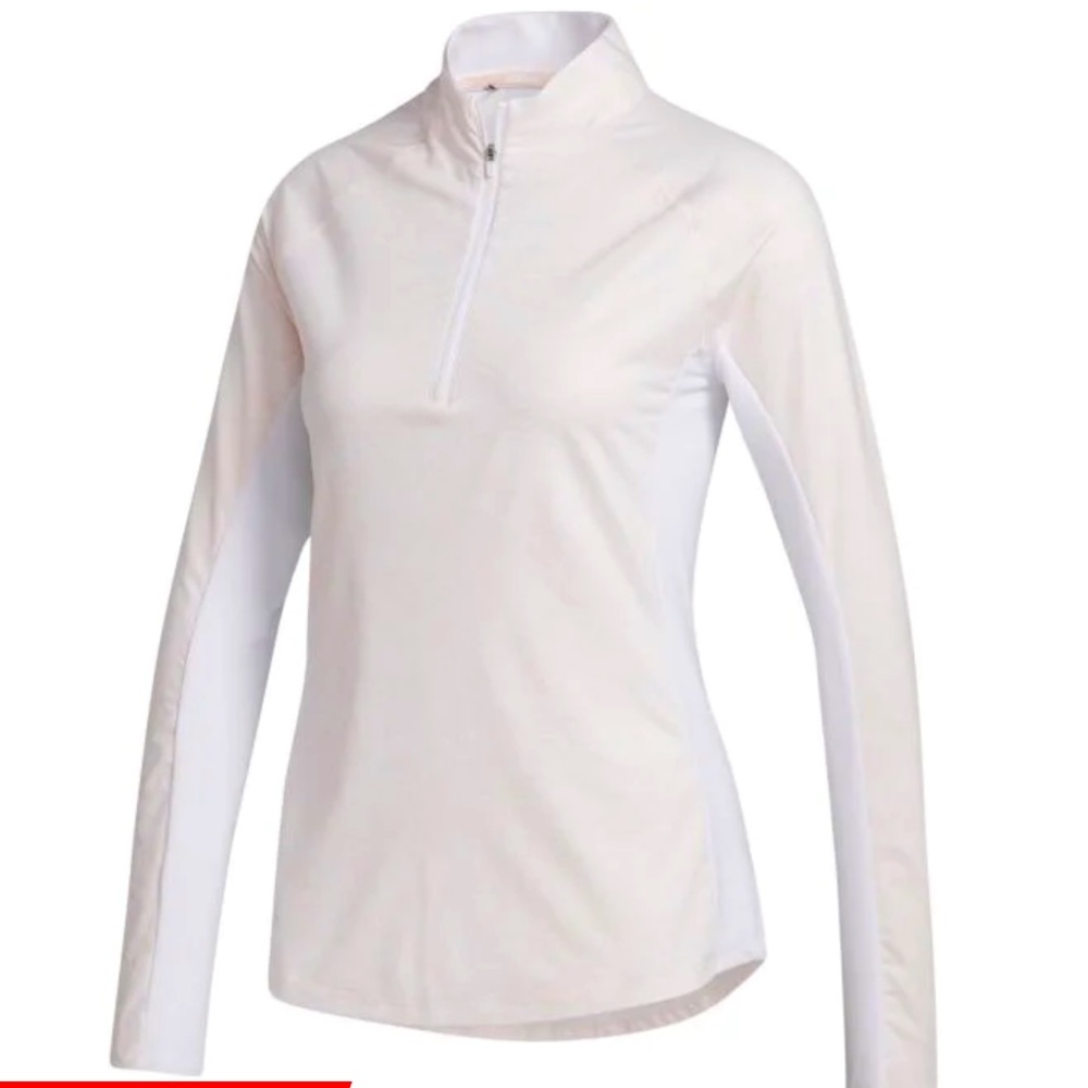 Adidas - Women’s Aeroready UPF Polo Shirt in Pink Tint, XS